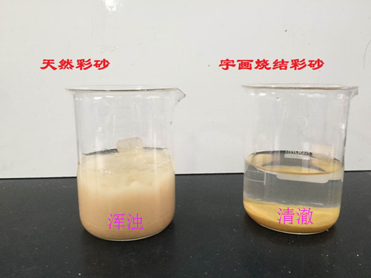 真石漆耐碱性实验